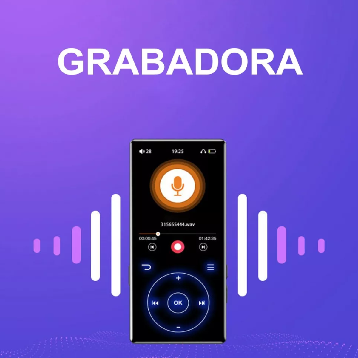 Reproductor Mp3 Bluetooth 5.0
