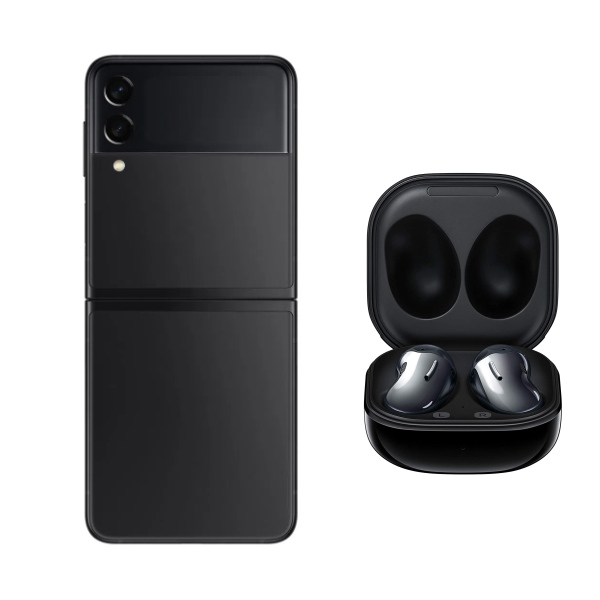 Samsung Galaxy Z Flip 4 5G Snapdragon 512GB Reacondicionado Negro + AUDIFONOS REGALO.