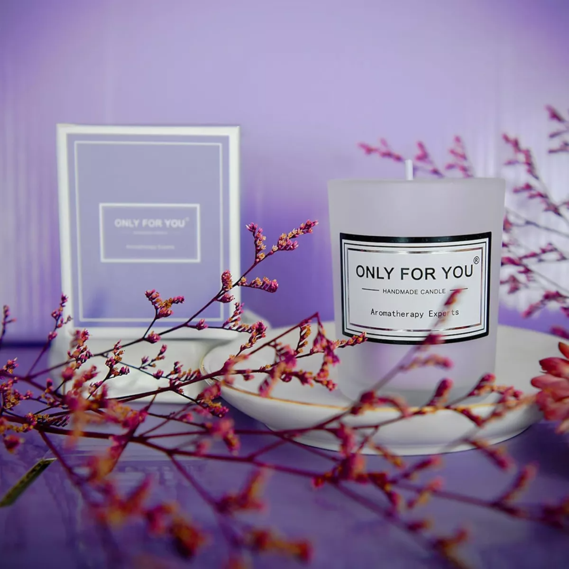 Regalos De Cumpleaños Para Mujeres, Cesta De Regalo Relajant MORADO