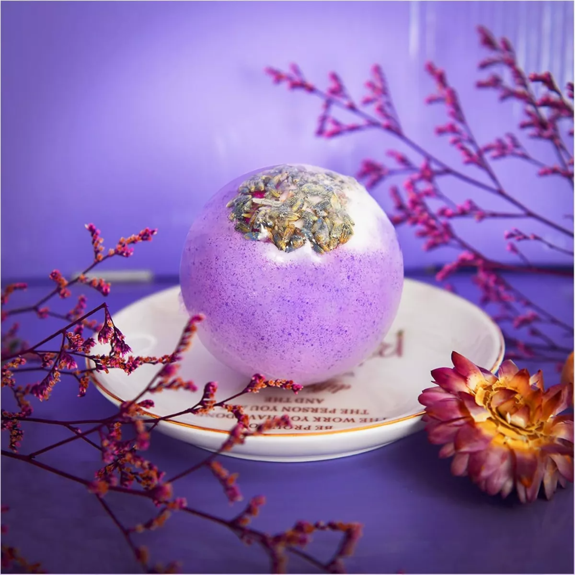 Regalos De Cumpleaños Para Mujeres, Cesta De Regalo Relajant MORADO