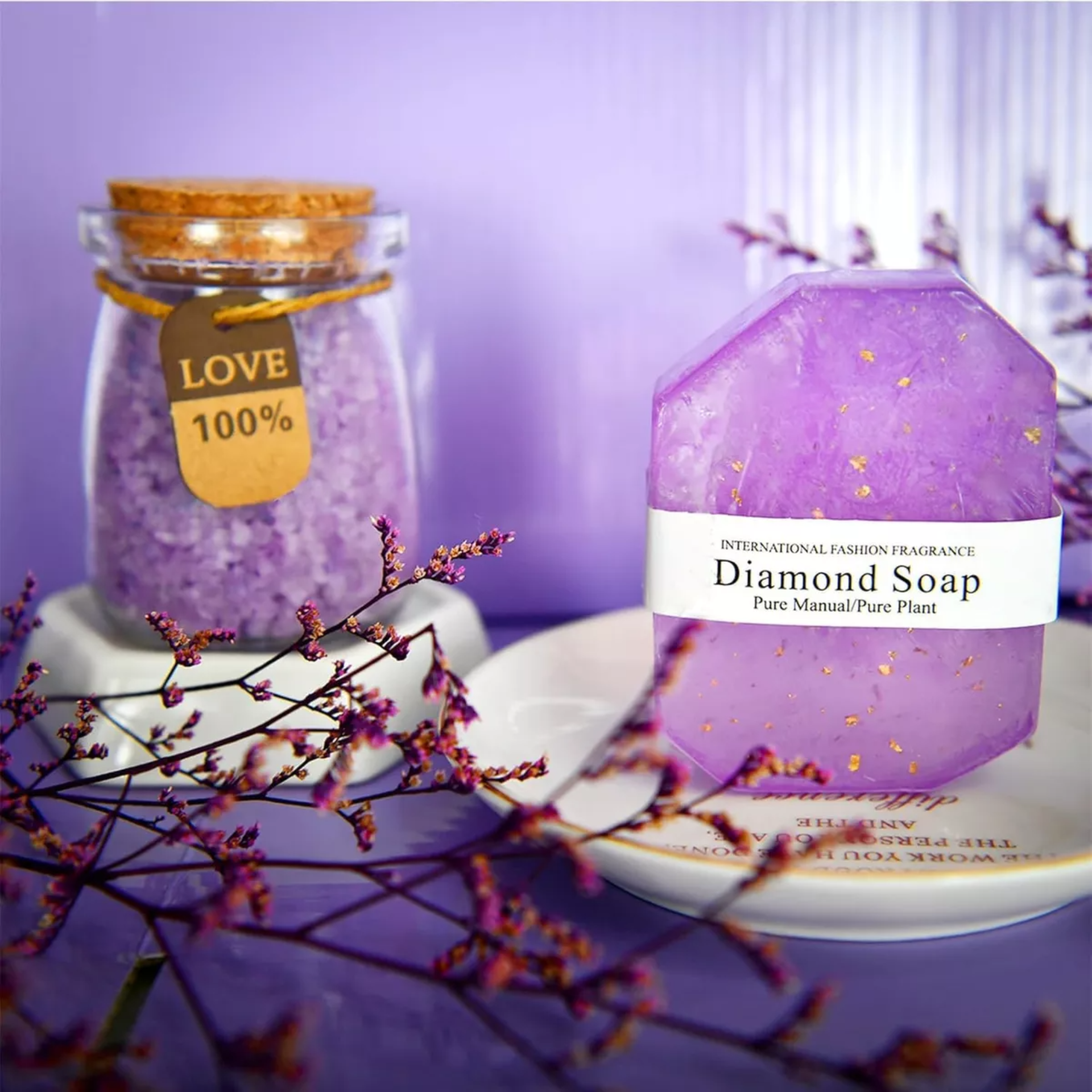 Regalos De Cumpleaños Para Mujeres, Cesta De Regalo Relajant MORADO