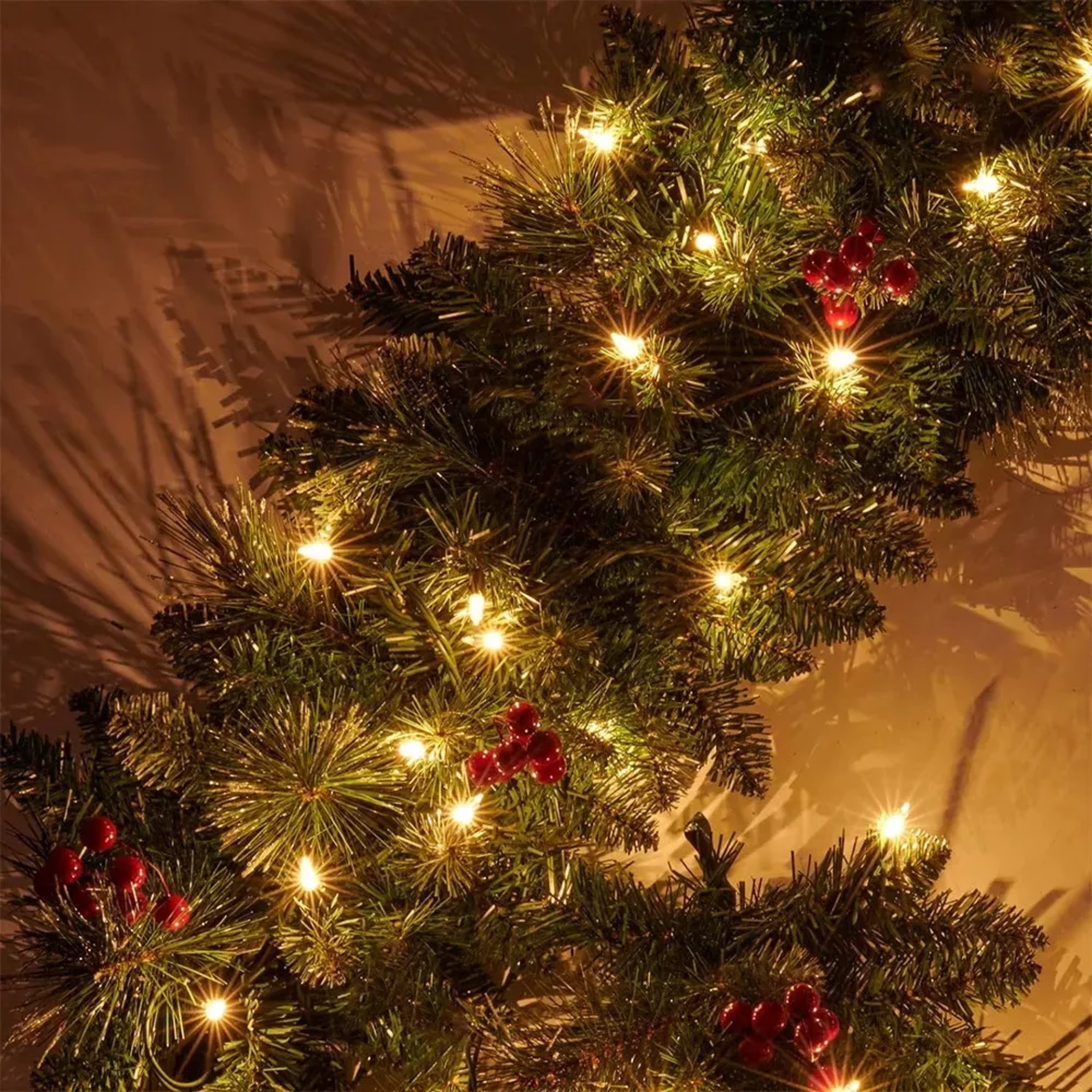 Guía Guirnalda Navideña Luces De Guirnalda Decoración 2.7m