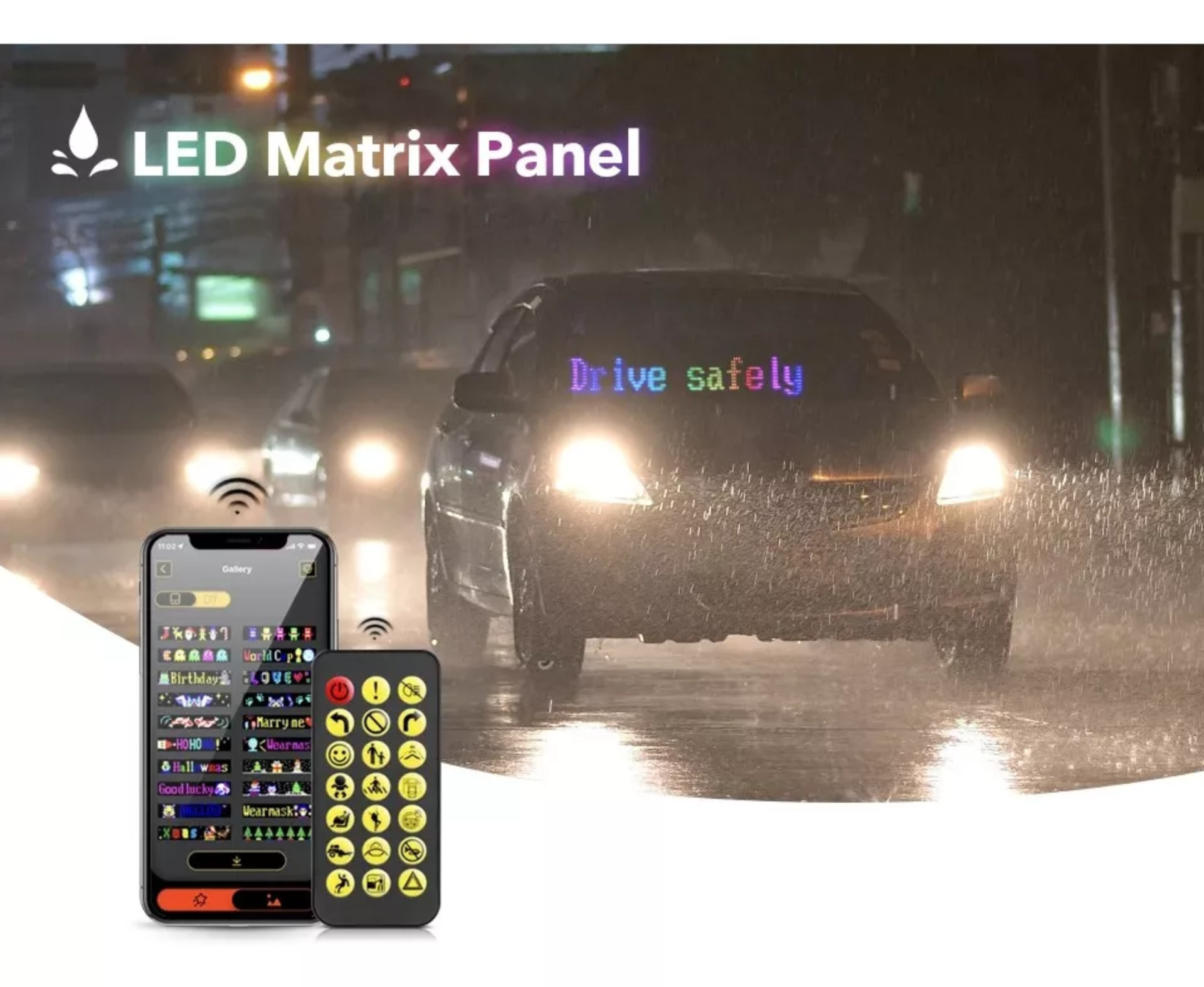 Usb5v Letrero Led Programable Flexibel Letrero Lumino 9x37cm
