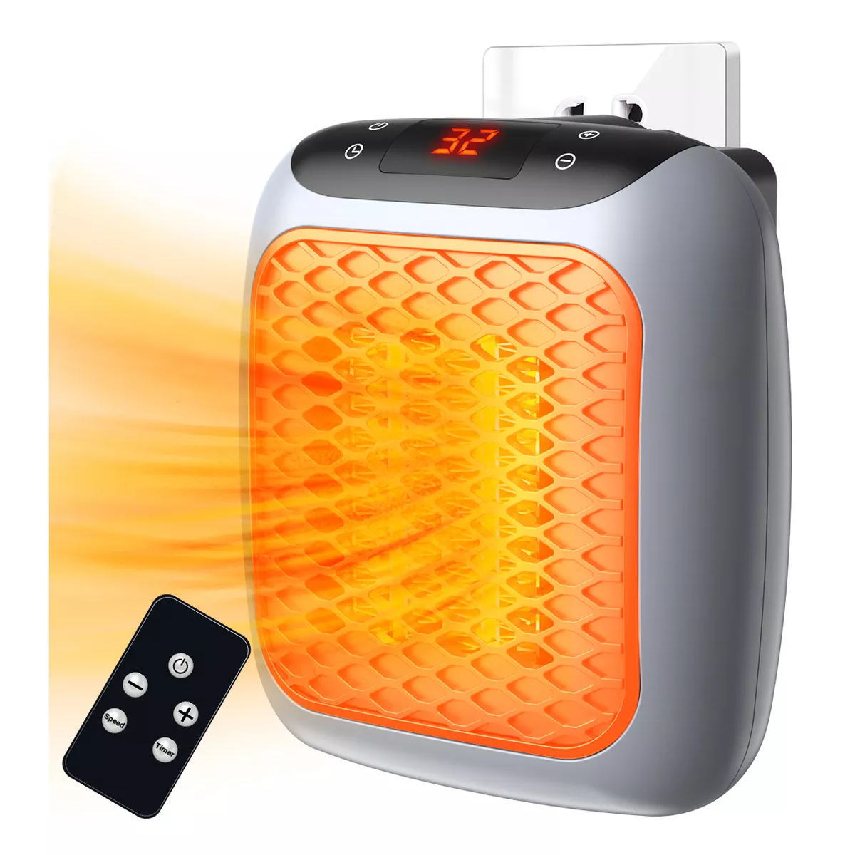 Mini Calefactor Eléctrico De Aire Calentador Portatil 800w