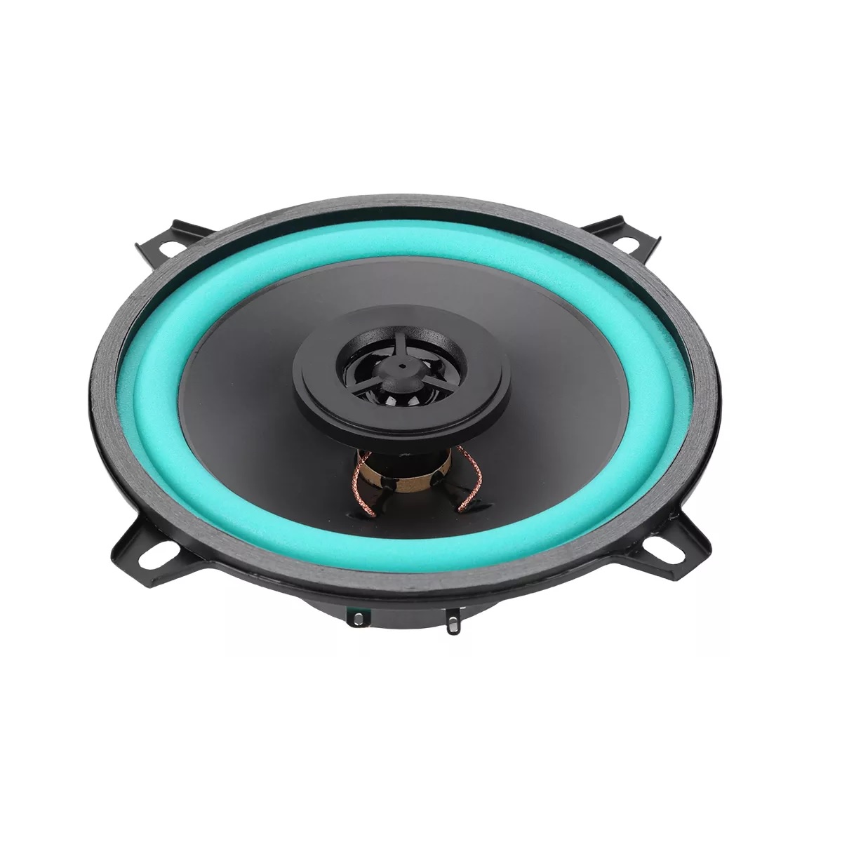 Bocinas Coaxiales Audio 4inch 2 Vías Para Carro Auto 2pcs Color Negro