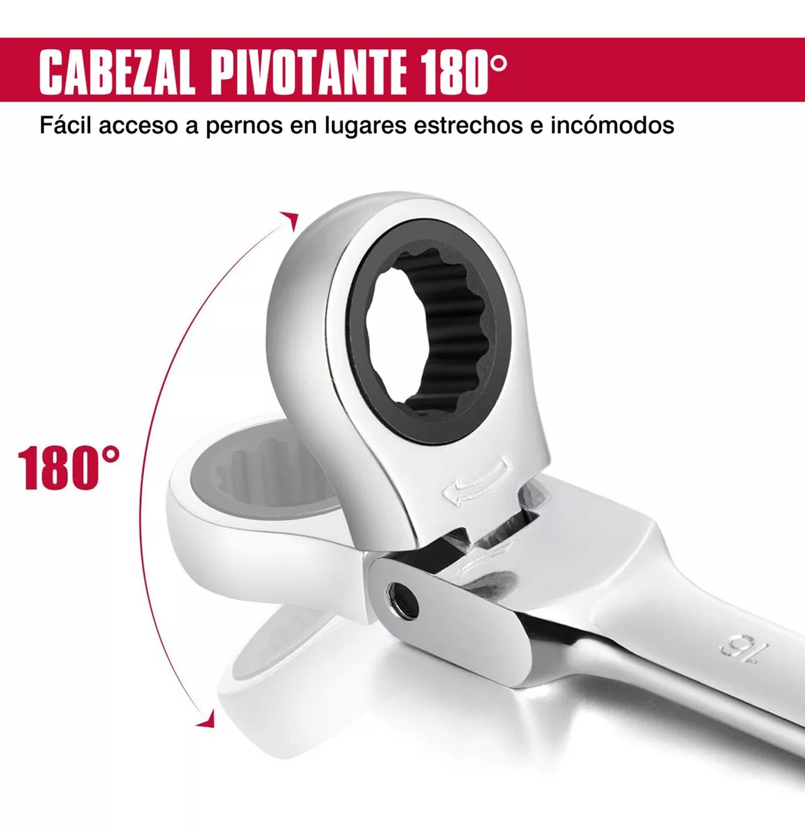 Kit De Llaves De Matraca Mecánicas 8-24 Mm 14 Piezas