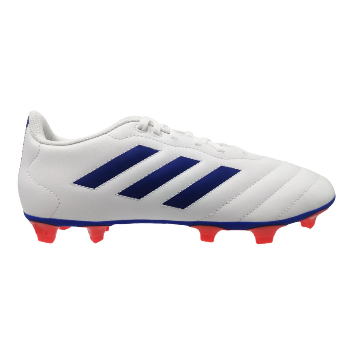 Tenis Adidas de Futbol Goletto VII FG Blanco-Azul de Hombre IH8298