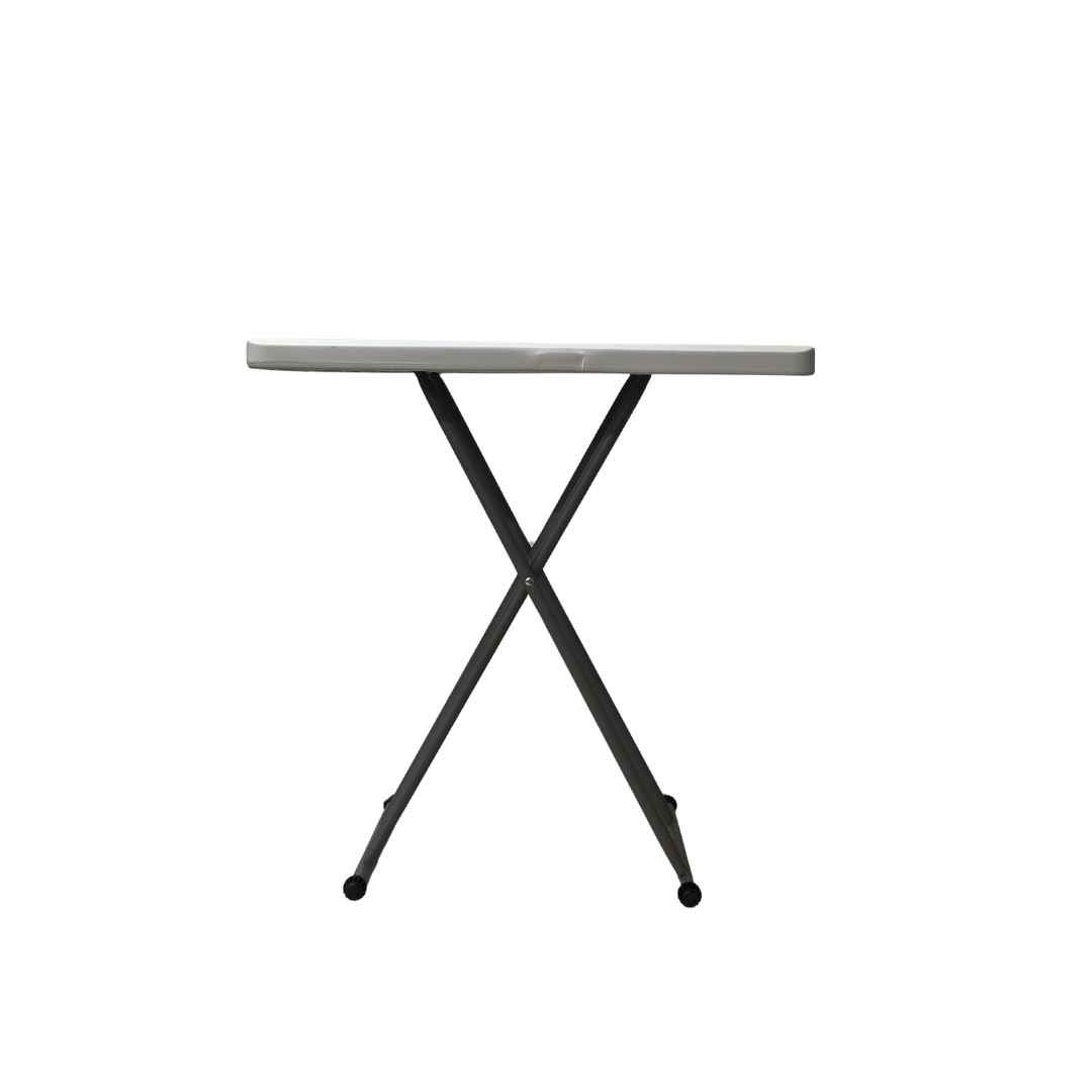 Tablón plegable blanca rectangular 76cm de 3 niveles resistente Reforzada Exterior Jardín Shorbull