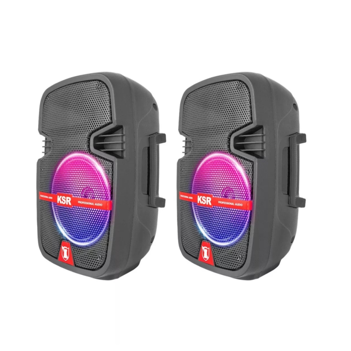Kit 2 Bafles Amplificado Kaiser PAK-7908 8" C/ Tecnología KSR-LINK ENDY10*