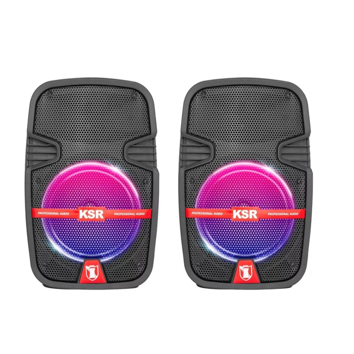 Kit 2 Bafles Amplificado Kaiser PAK-7908 8" C/ Tecnología KSR-LINK ENDY10*