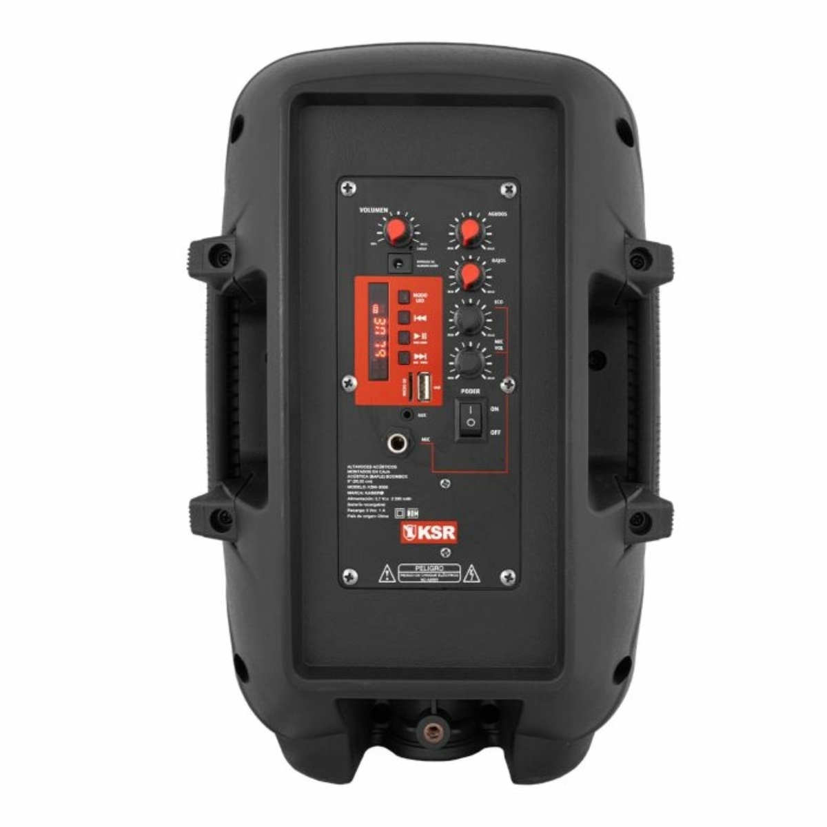 Bafle Bocina Kaiser KSW-5008 8" C/Tecnología KSR-LINK 6,200 W PMPO ENDY5