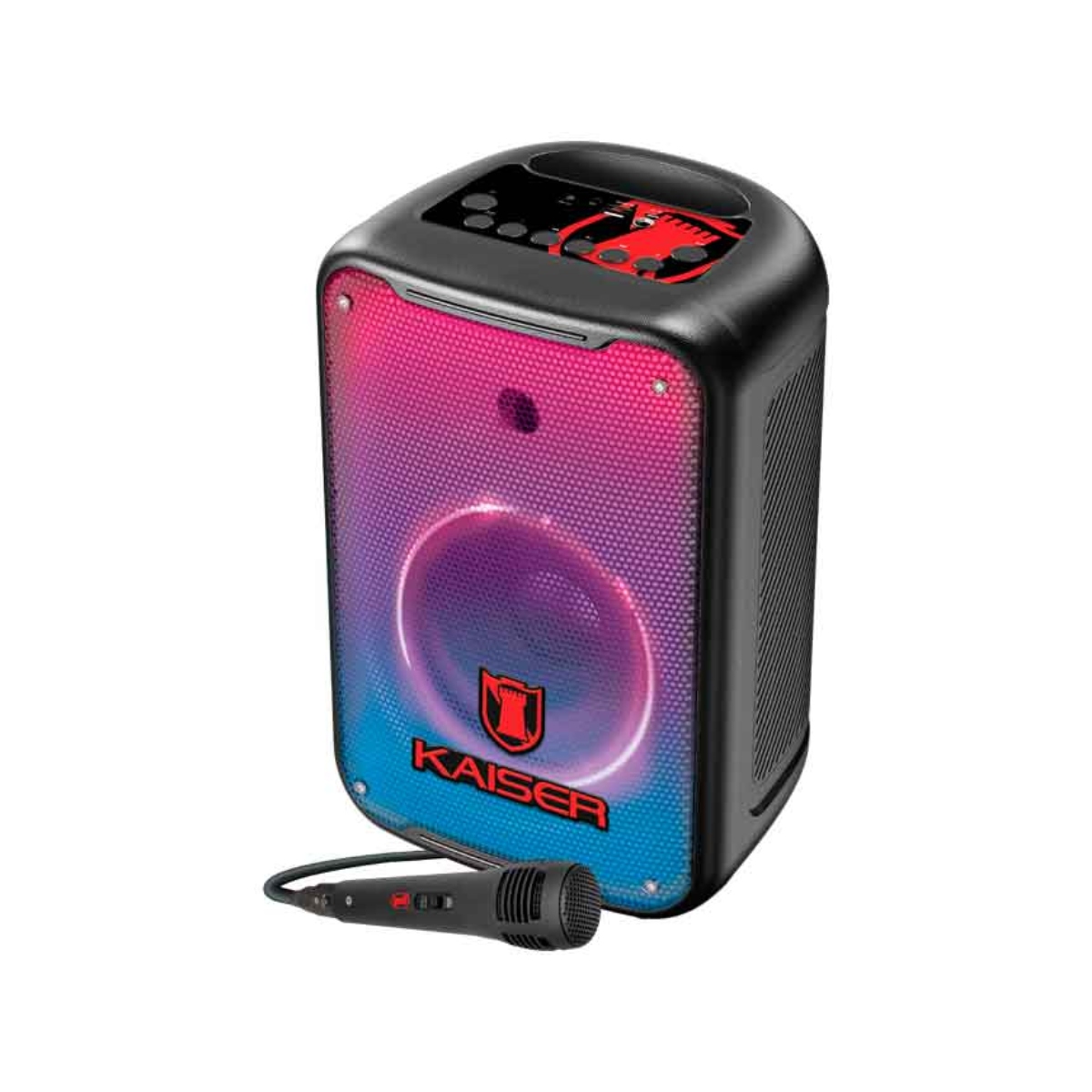 Bafle Bocina Kaiser KSW-7007 8" 6,200 W PMPO C/ Tecnología KSR-LINK ENDY5