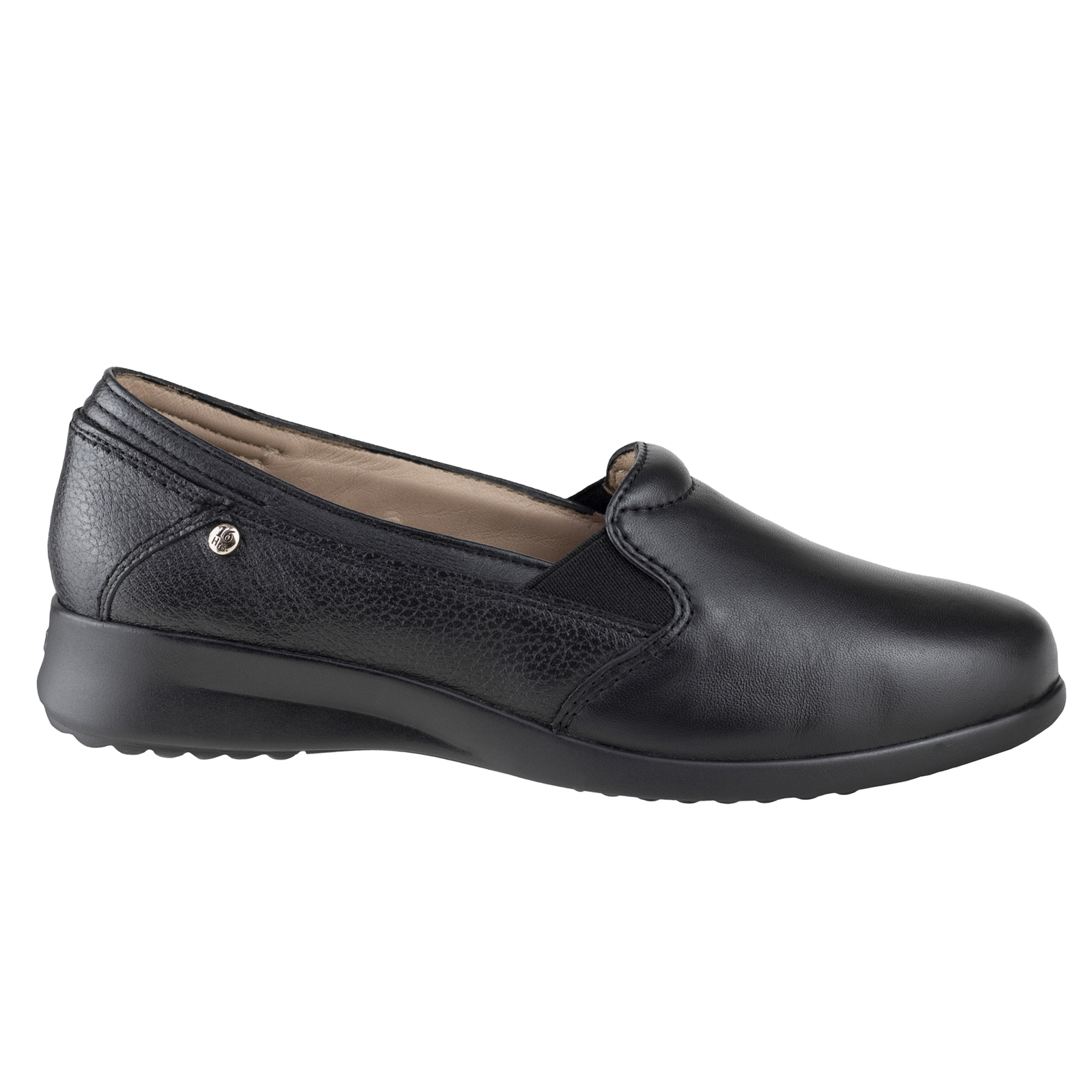 Zapato Dama Confort Jarking Piel Borrego 13000 Negro Premium