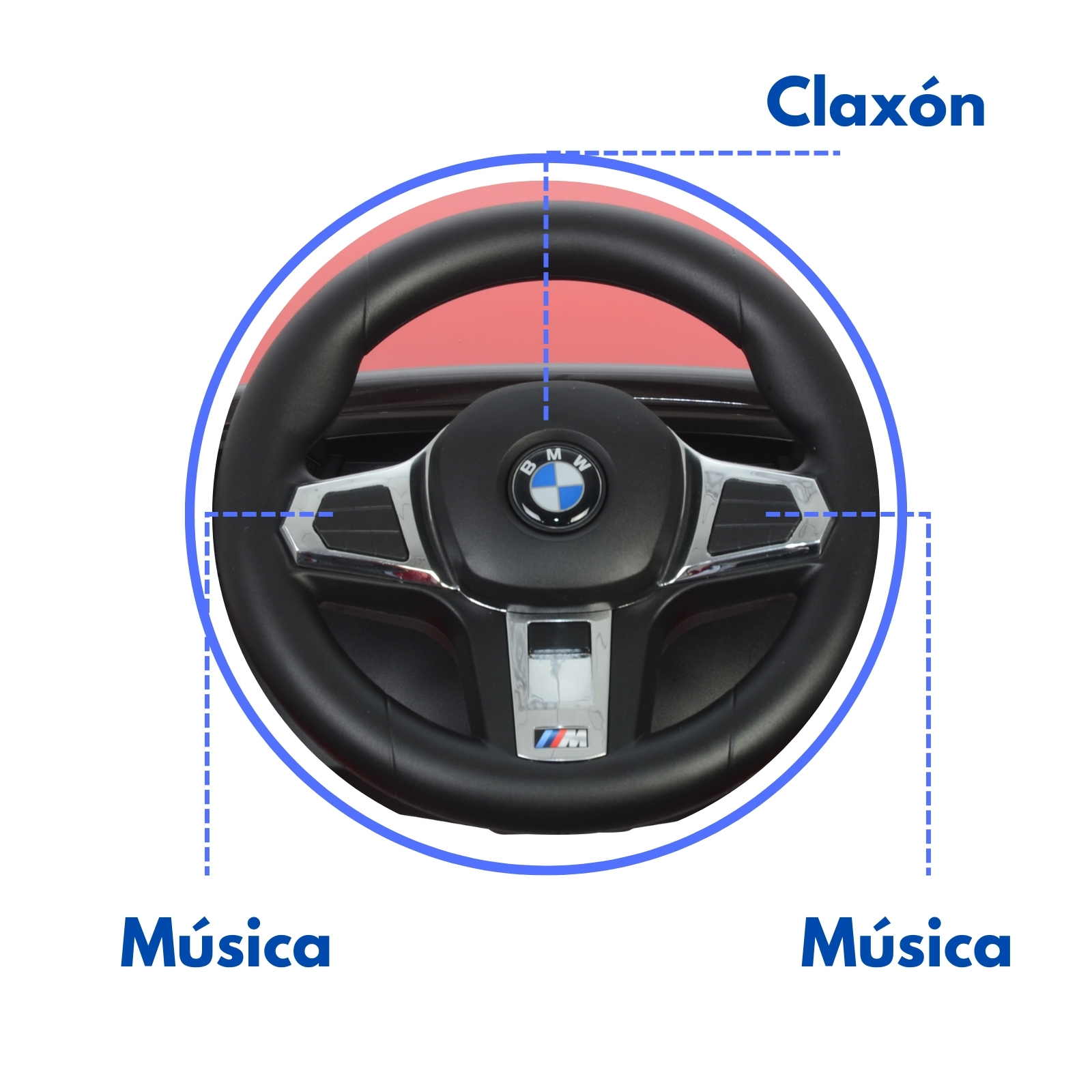 BMW Z4 Carro Montable Para Niños y Bebes - Función 3 En 1 Carriola, Camina o Monta - Coche Con Música y Claxon - Blanco