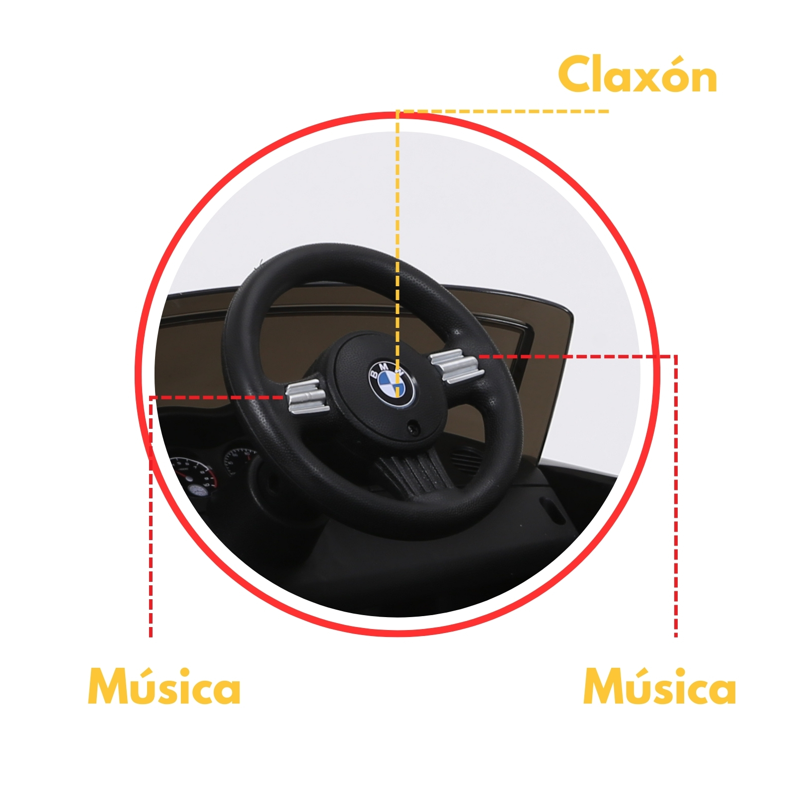 BMW Z8 Carrito Montable Para Bebes y Niños - Función 2 En 1 Carriola o Monta - Coche Con Música y Claxon - Negro