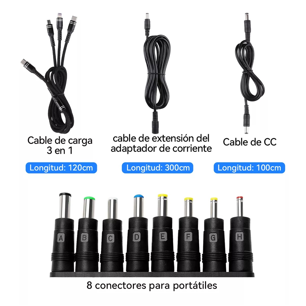Conectores Adaptador Usb A Cable De Alimentación Cc