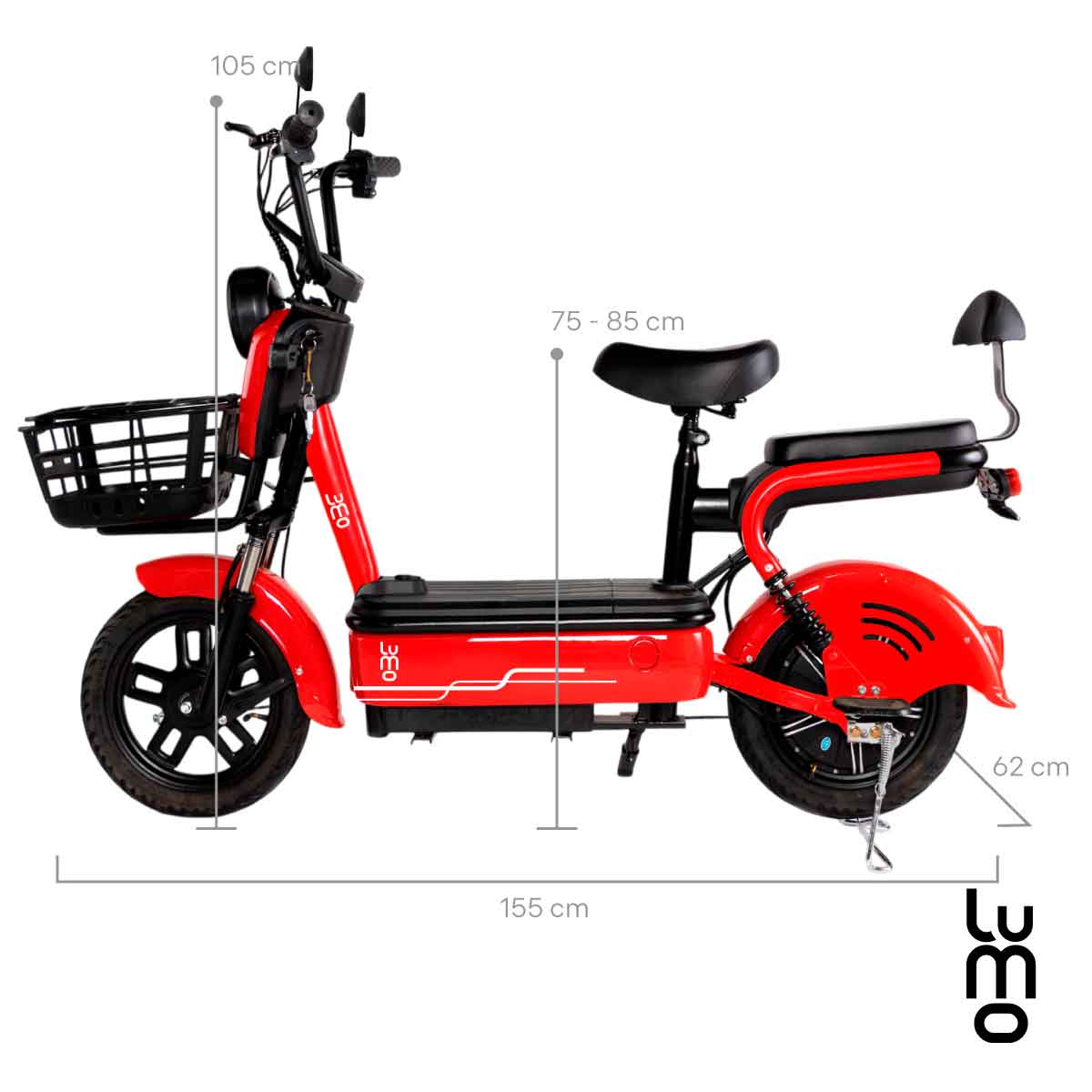 Bicicleta Moto Electrica Urbana Motor Recargable Ecologica.