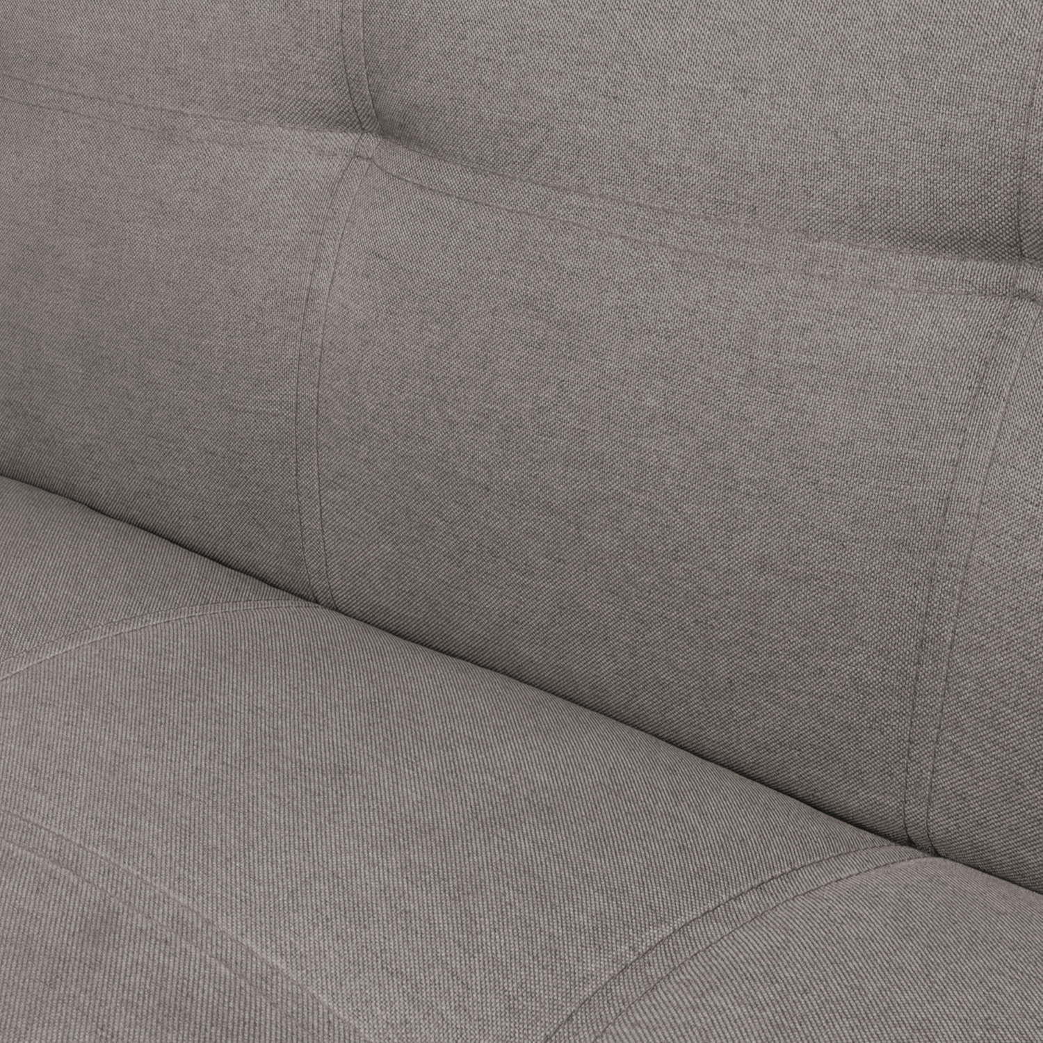Sofá Cama Futón Para Sala Individual Bossa Liam 168cm Gris