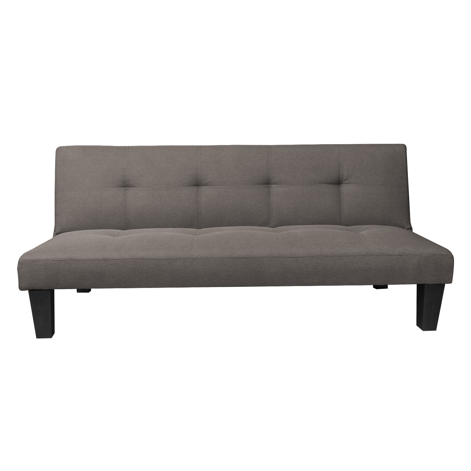 Sofá Cama Futón Para Sala Individual Bossa Liam 168cm Gris
