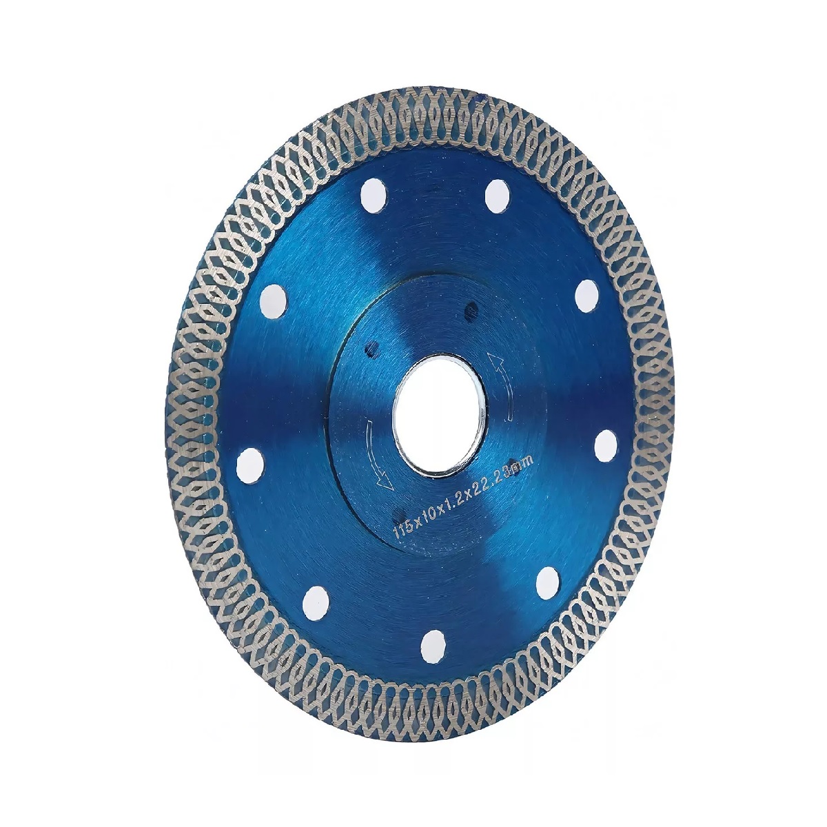 Par 4.5 Pulgadas De Disco Para Cortar Ceramica Y Azulejos 2 Pcs Color Azul