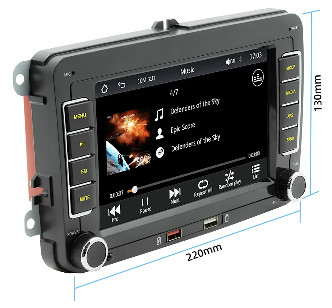 Autoestereo Multimedia Pantalla Volkswagen
