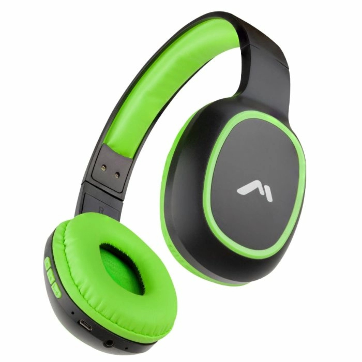 Audífonos Diadema Mitzu MH-9095GR Bluetooth Verde ENDY1