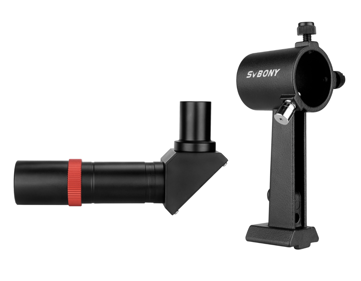 Buscador SvBony para Telescopio 6x30 prisma 90 grados SV182