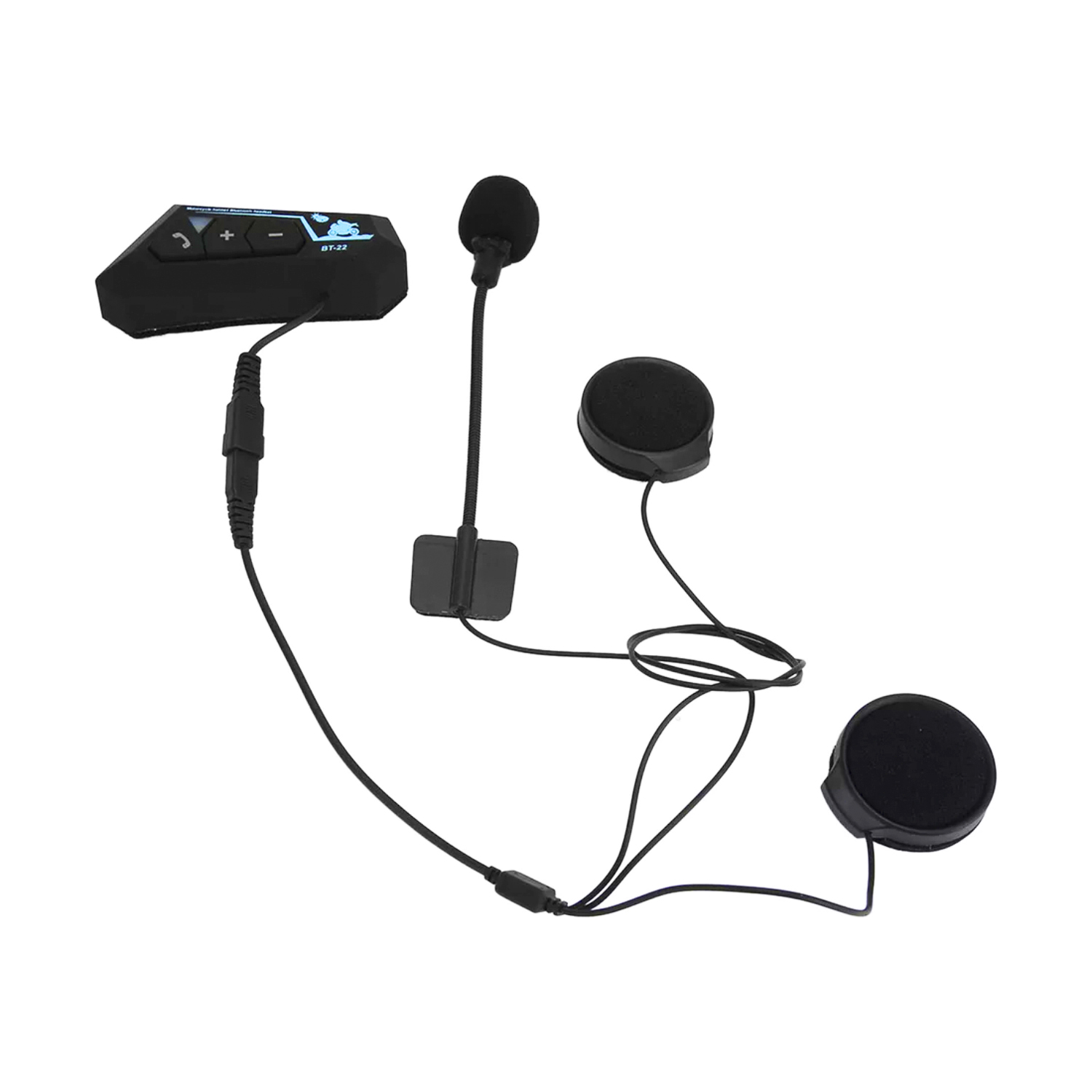 Hype Audifonos Bluetooth Para Casco Moto BT-22