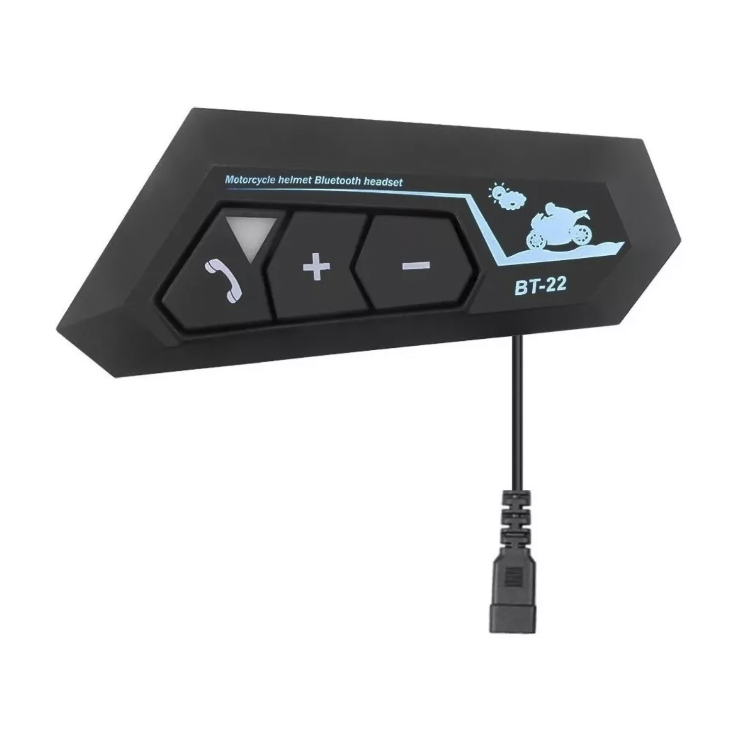 Hype Audifonos Bluetooth Para Casco Moto BT-22