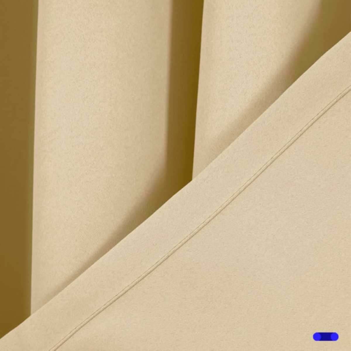 Cortinas Plus Aislamiento Térmico 2 Paneles 215 X 135 Cm Color Beige