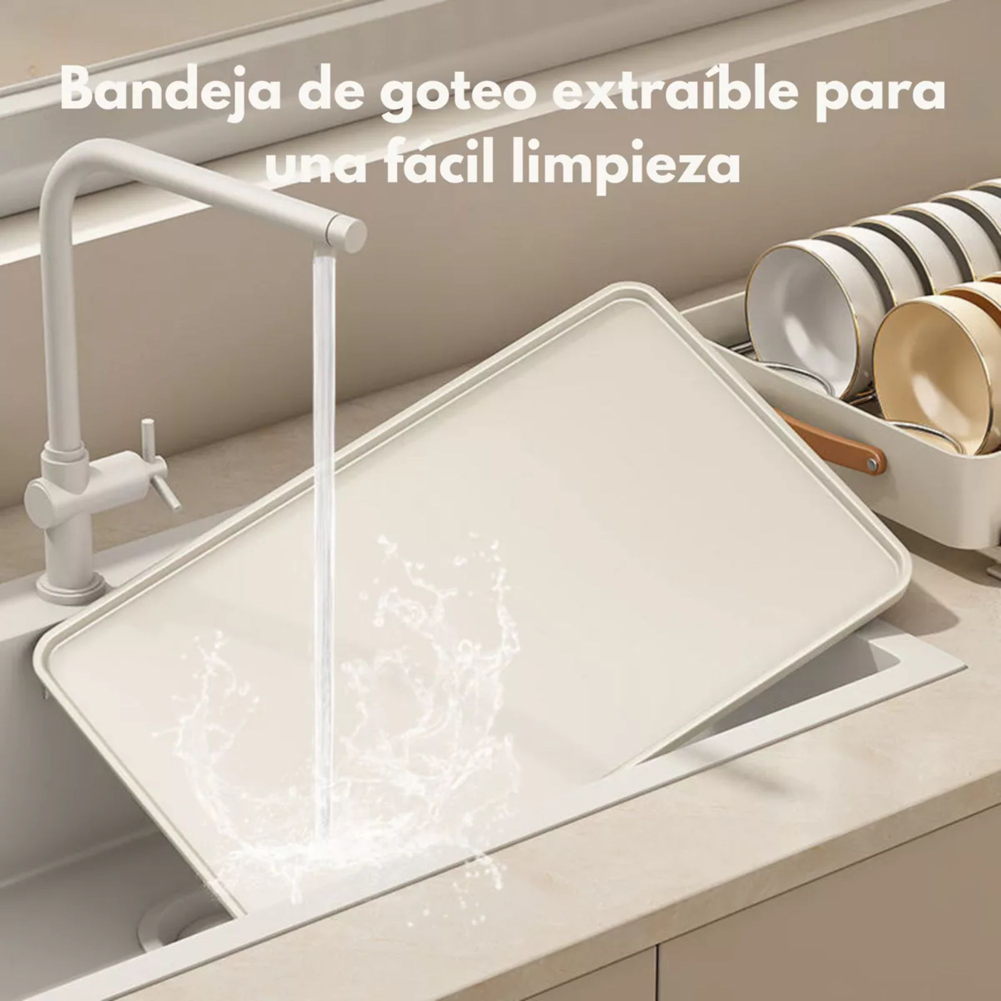 Organizador Rack Gabinete Deslizable Escurridor Para Cocina Organizador para Platos