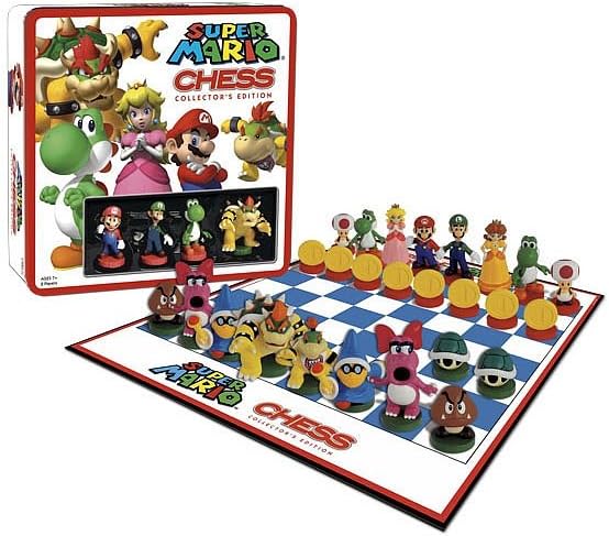 Juego Ajedrez Super Mario Chess Collectors Edition Usaopoly Original Oficial