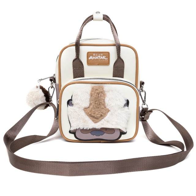Mochila Bolso Bandolera Cara Peluda Appa Avatar Ang Oficial Premium
