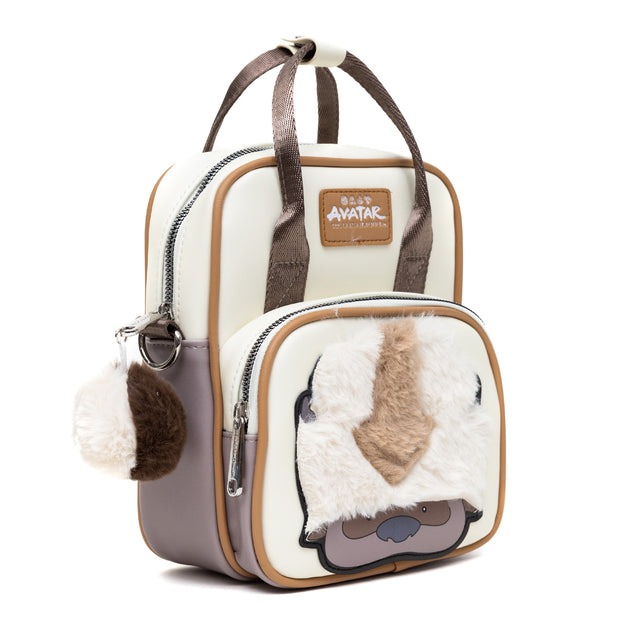 Mochila Bolso Bandolera Cara Peluda Appa Avatar Ang Oficial Premium