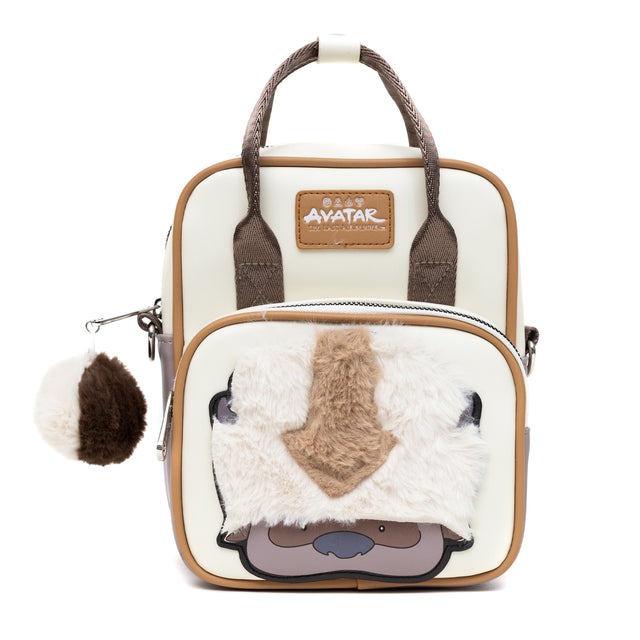 Mochila Bolso Bandolera Cara Peluda Appa Avatar Ang Oficial Premium