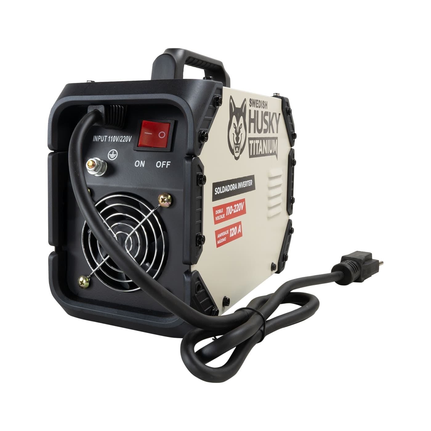 Soldadora Inverter Swedish Husky Titanium Igbt Doble Voltaje - TT140