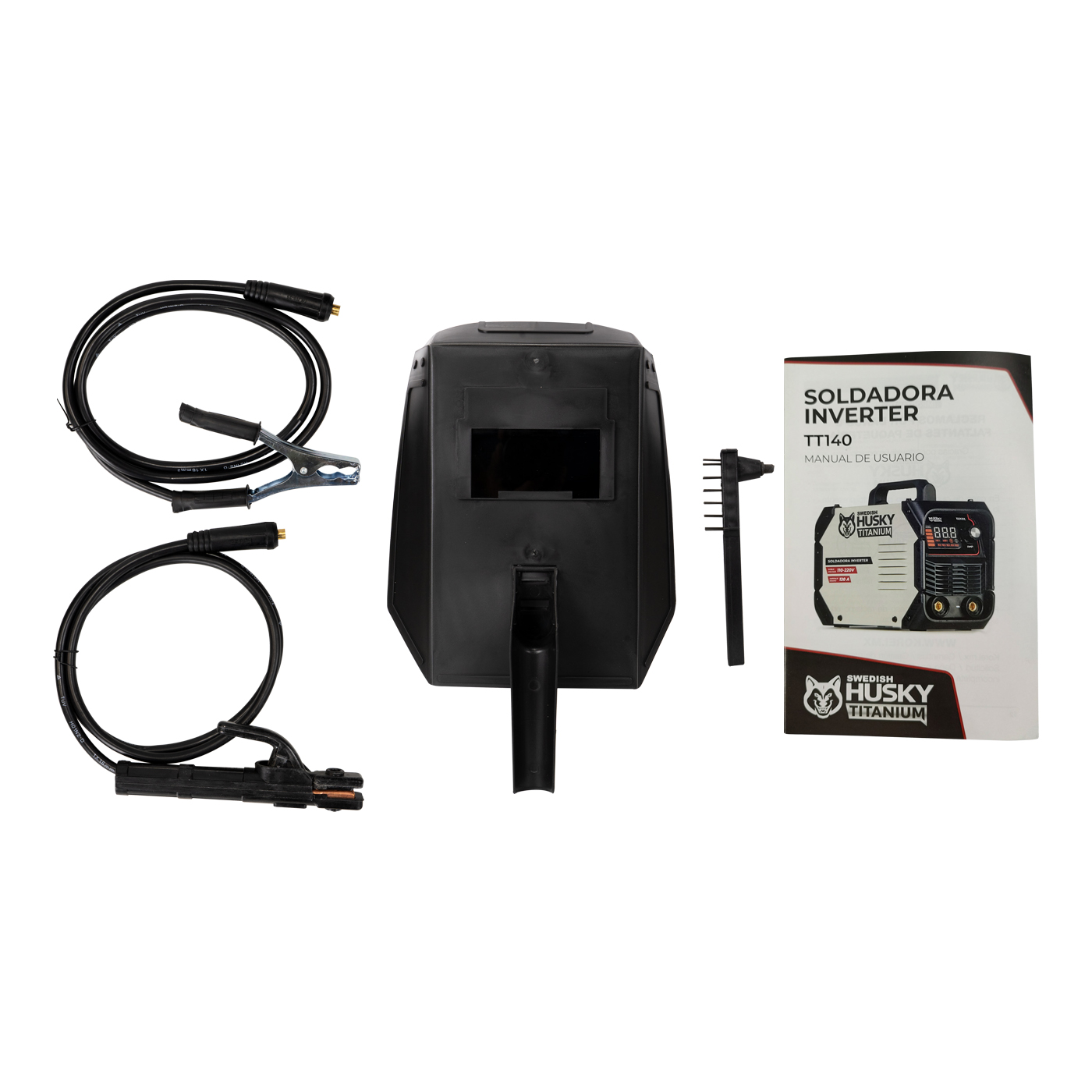 Soldadora Inverter Swedish Husky Titanium Igbt Doble Voltaje - TT140