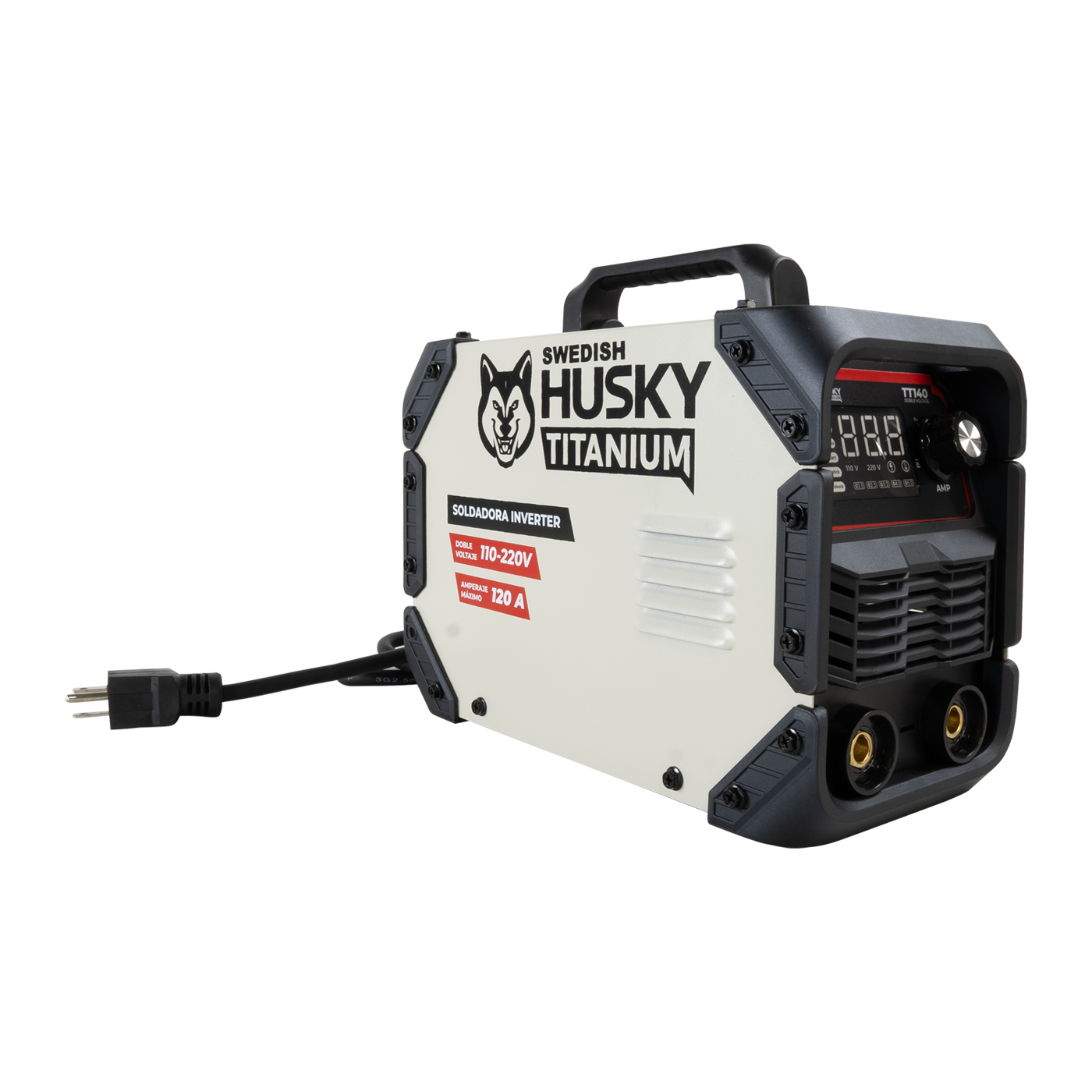 Soldadora Inverter Swedish Husky Titanium Igbt Doble Voltaje - TT140