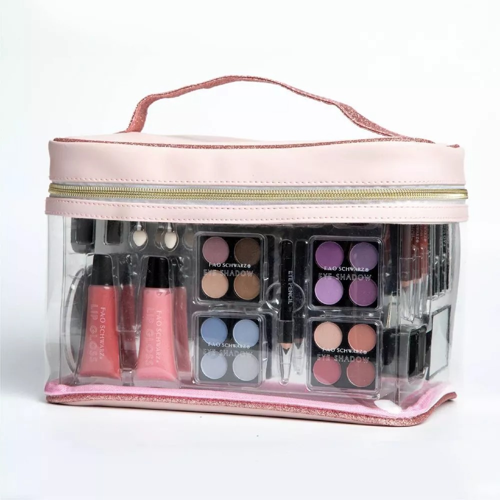 Kit de Maquillaje Definitivo de FAO Schwarz Desde Ojos hasta el Lápiz Labial