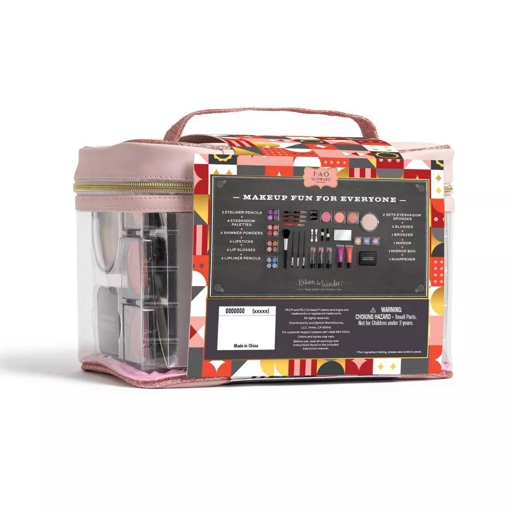 Kit de Maquillaje Definitivo de FAO Schwarz Desde Ojos hasta el Lápiz Labial
