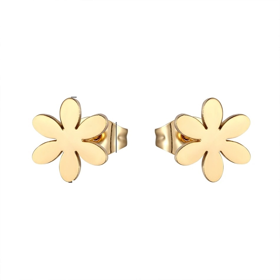 Aretes Pendientes Figuras Flores Mujer Elegante Moda Fiesta Regalo