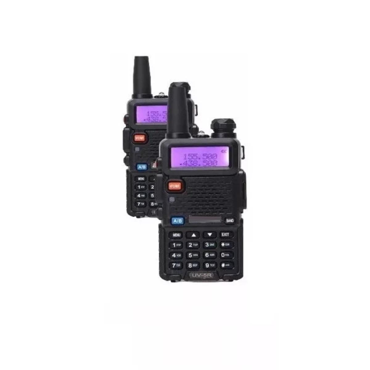 Pack X2 Radio Vhf Baofeng Radio Comunicadores Portatiles 055