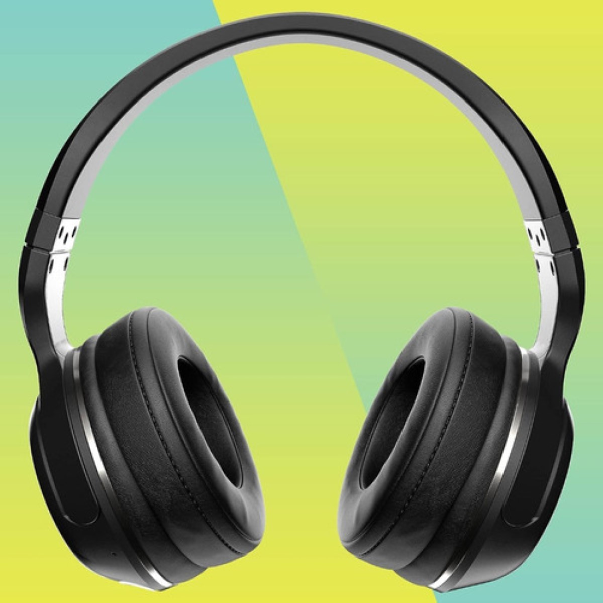 Audifonos Diadema Inalambricos Bluetooth  Negro Azul