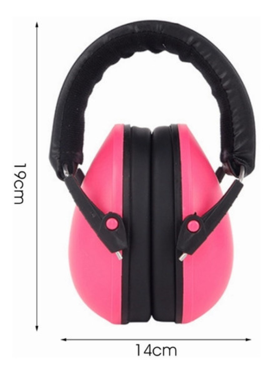 Orejeras Antiruido/auriculares Protectores Bebes Y Niños Rosa