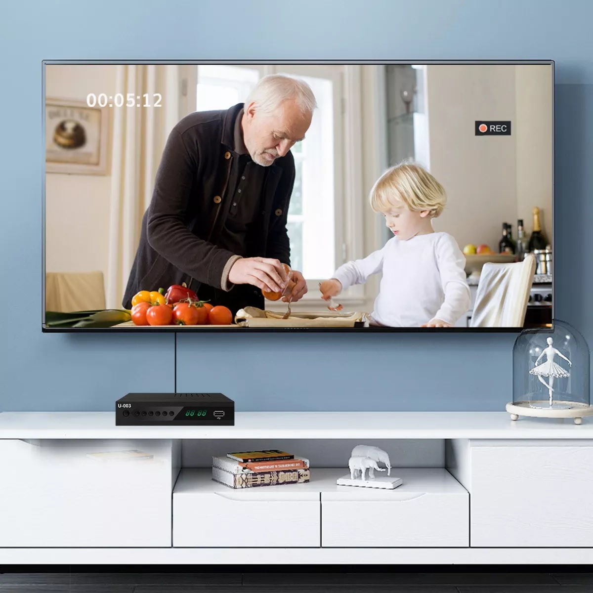 Decodificador De Tv Digital Convertidor 1080p Full Hd