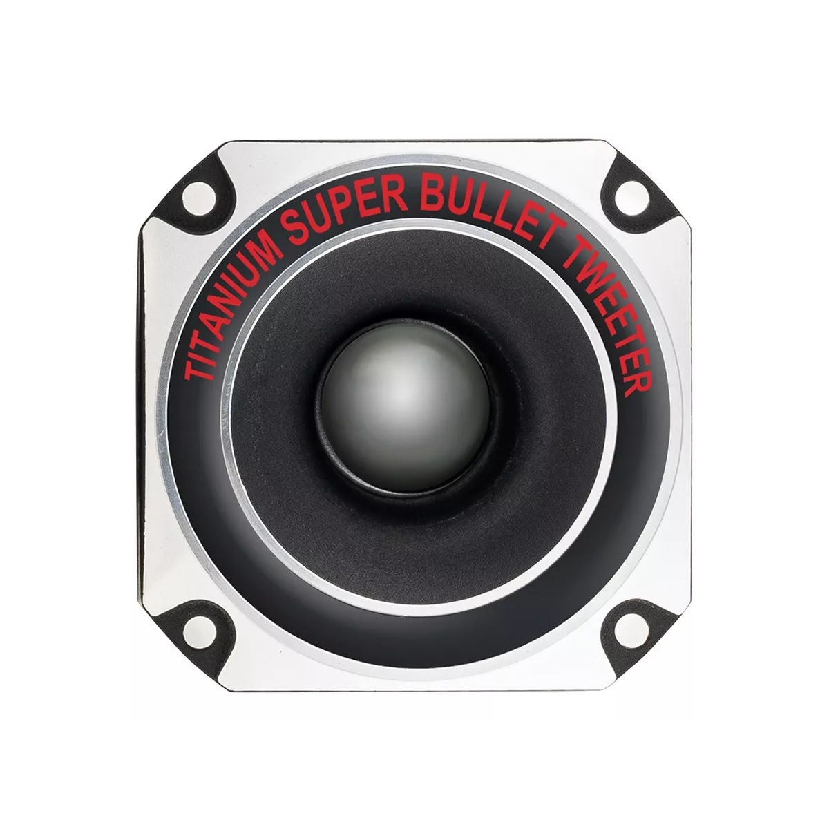 Tweeter Bala Diamante Ksr Titanio Con Capacitador Color Cromo