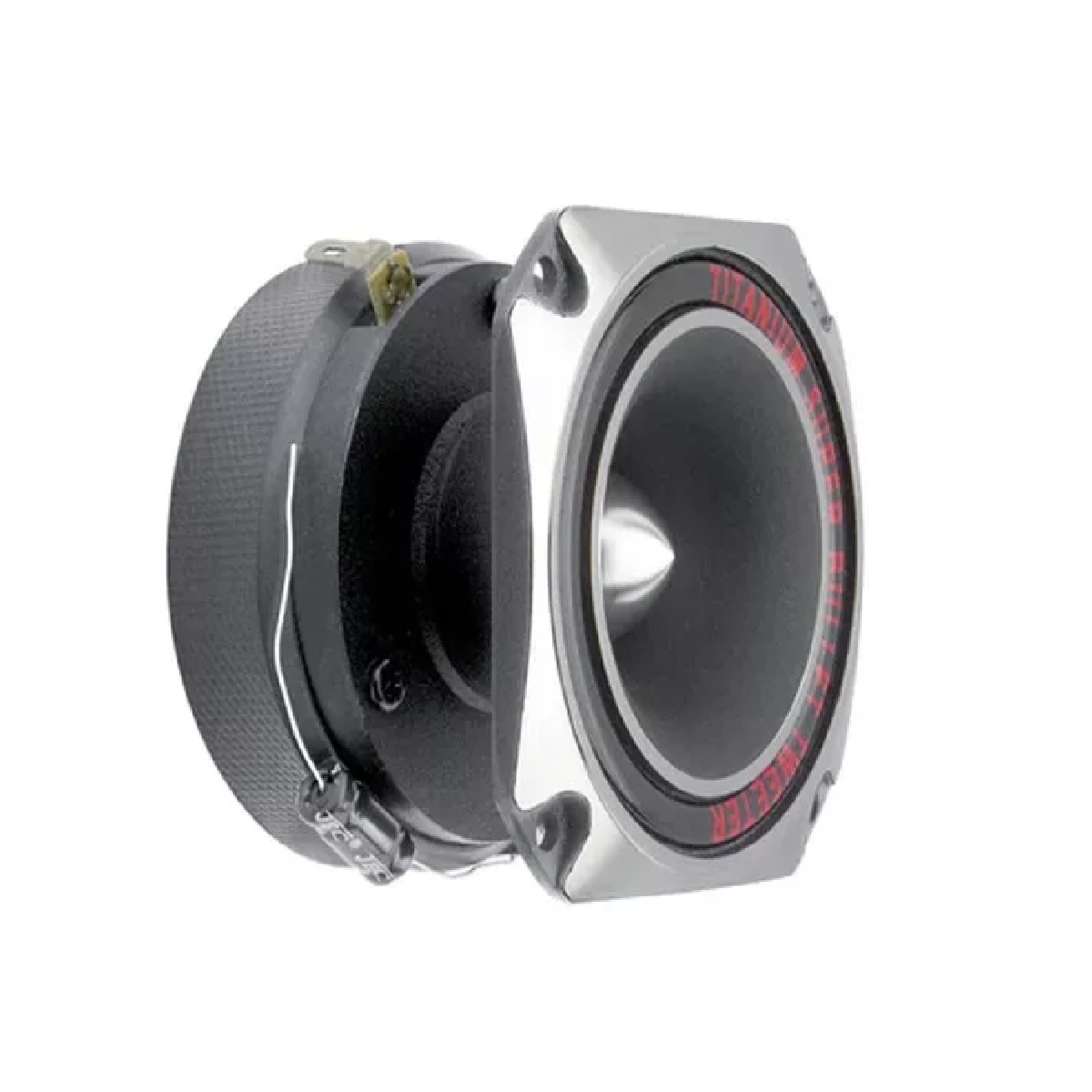 Tweeter Bala Diamante Ksr Titanio Con Capacitador Color Cromo