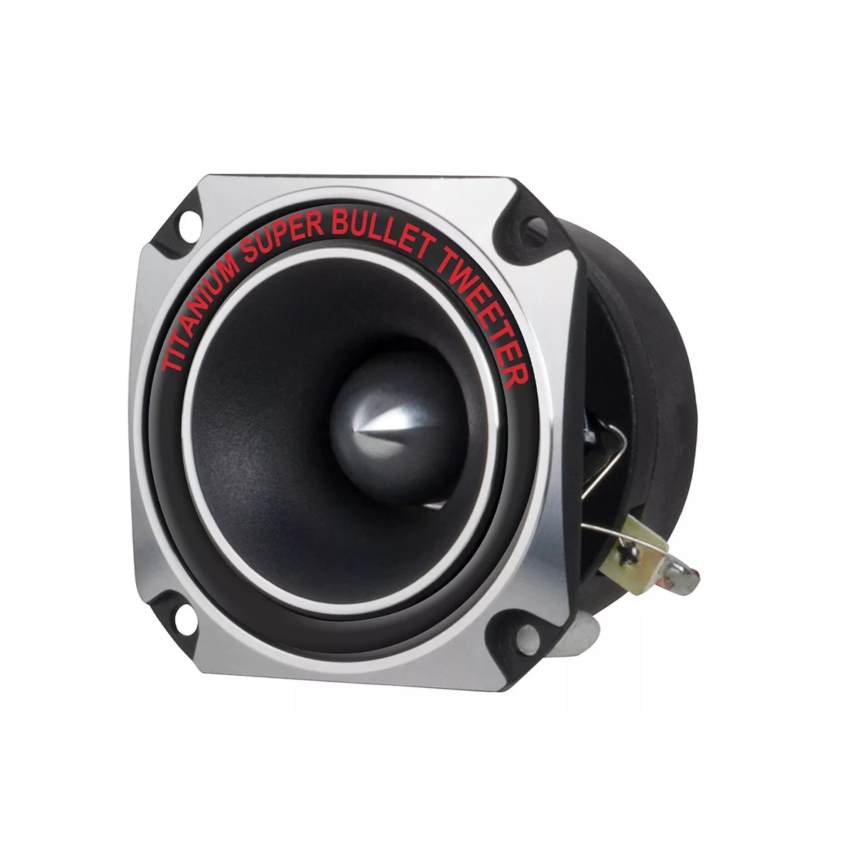 Tweeter Bala Diamante Ksr Titanio Con Capacitador Color Cromo