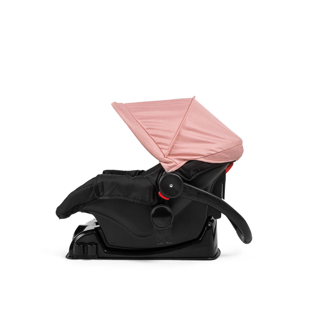 Carriola de Viaje para Bebe Plegable Ligera con Portabebe-Rosa