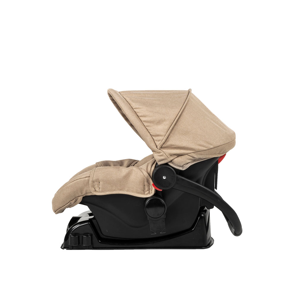 Carriola de Viaje para Bebe Plegable Ligera con Portabebe-Beige